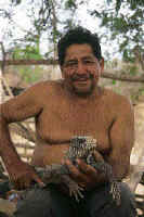 The legendary Eulogio Peña, the most experienced guide of the northern forests.