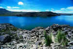 As beautiful as it is immense, Caclocacha Lake in all its splendor.  © Walter Wust